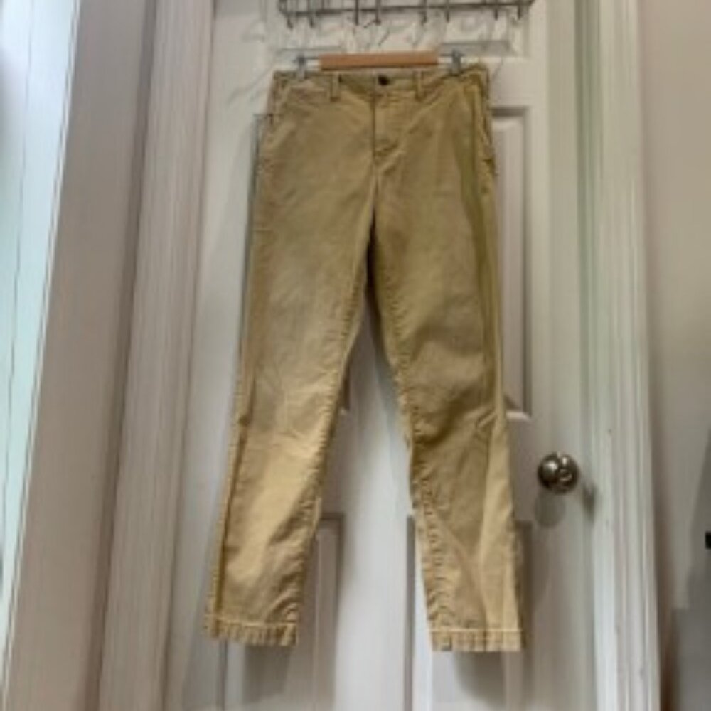 American Eagle Khaki Pants 32 x 34 Slim Straight